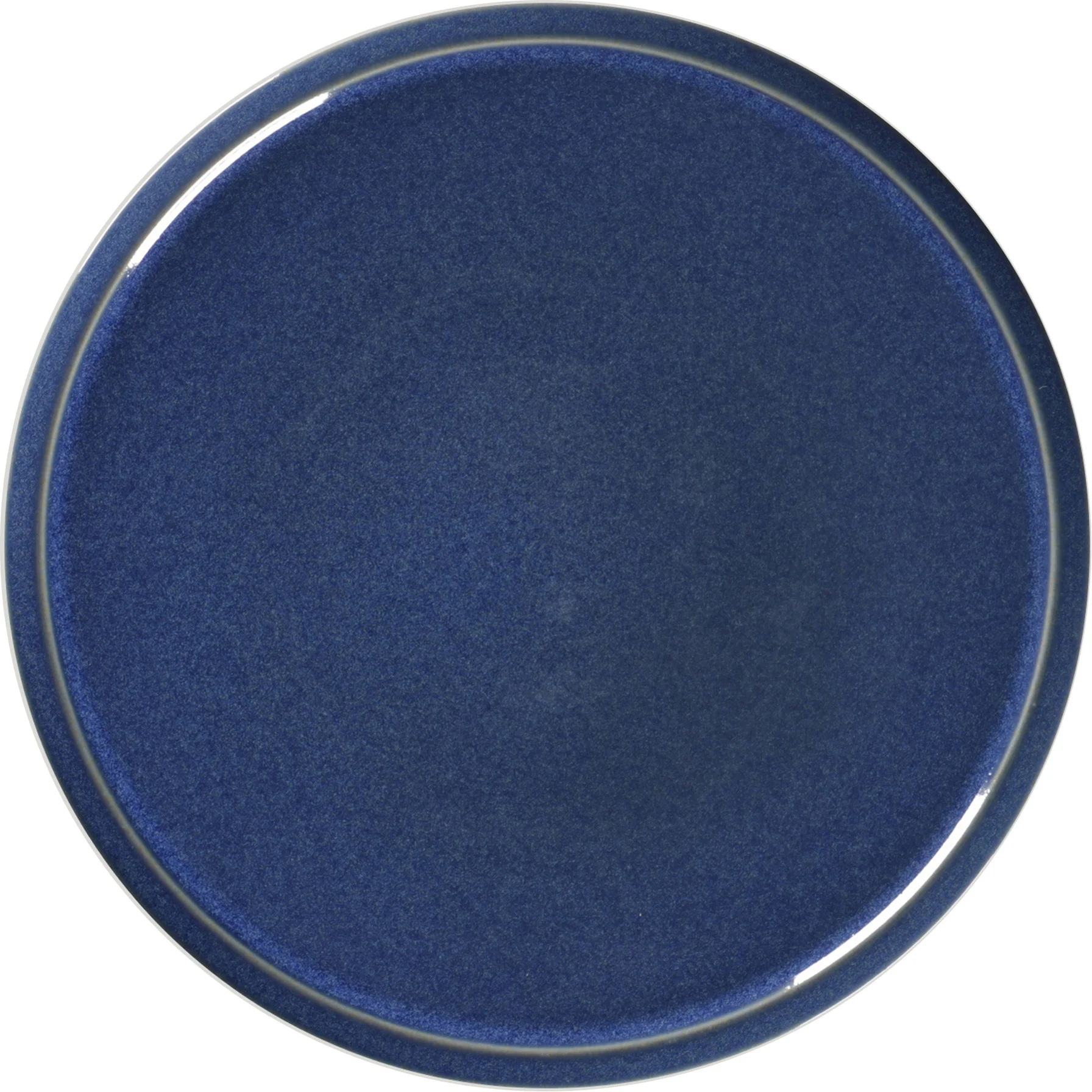 EASE RAKSTONE Talerz płaski 24 cm kobaltowy / RAK PORCELAIN