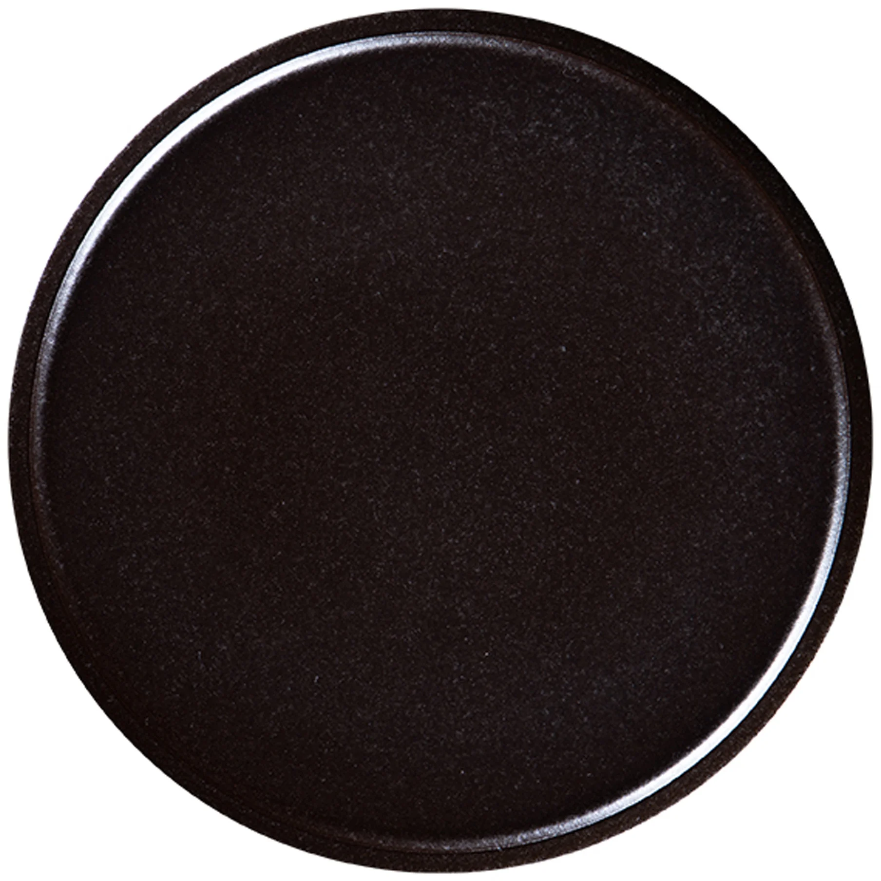 EASE RAKSTONE Talerz płaski 24 cm czarny / RAK PORCELAIN