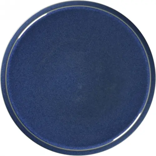 EASE RAKSTONE Talerz płaski 28 cm kobaltowy / RAK PORCELAIN