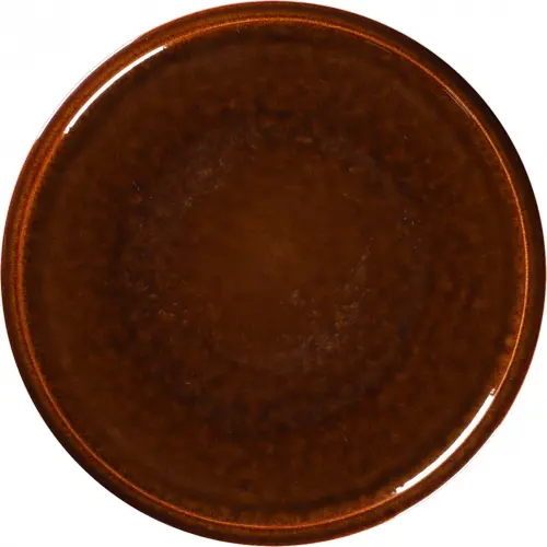 EASE RAKSTONE Talerz płaski 28 cm bursztynowy / RAK PORCELAIN