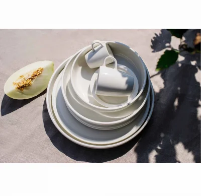 EASE RAKSTONE Filiżanka 230 ml biała / RAK PORCELAIN