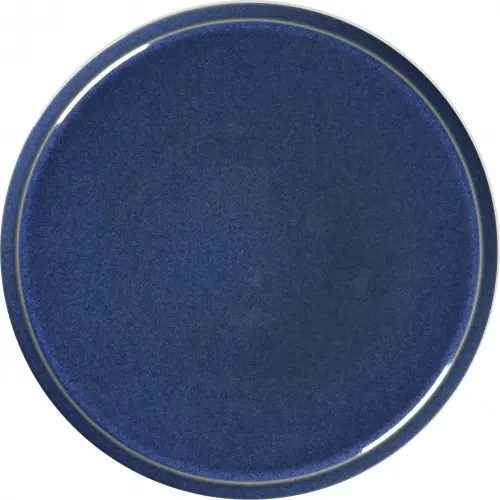 EASE RAKSTONE Talerz płaski 32 cm kobaltowy / RAK PORCELAIN