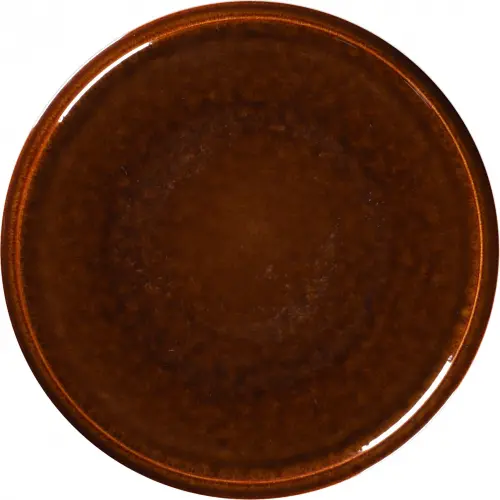 EASE RAKSTONE Talerz płaski 32 cm bursztynowy / RAK PORCELAIN