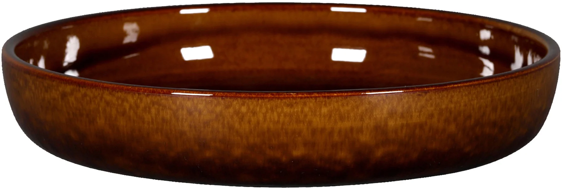 EASE RAKSTONE Talerz głęboki 24 cm bursztynowy / RAK PORCELAIN