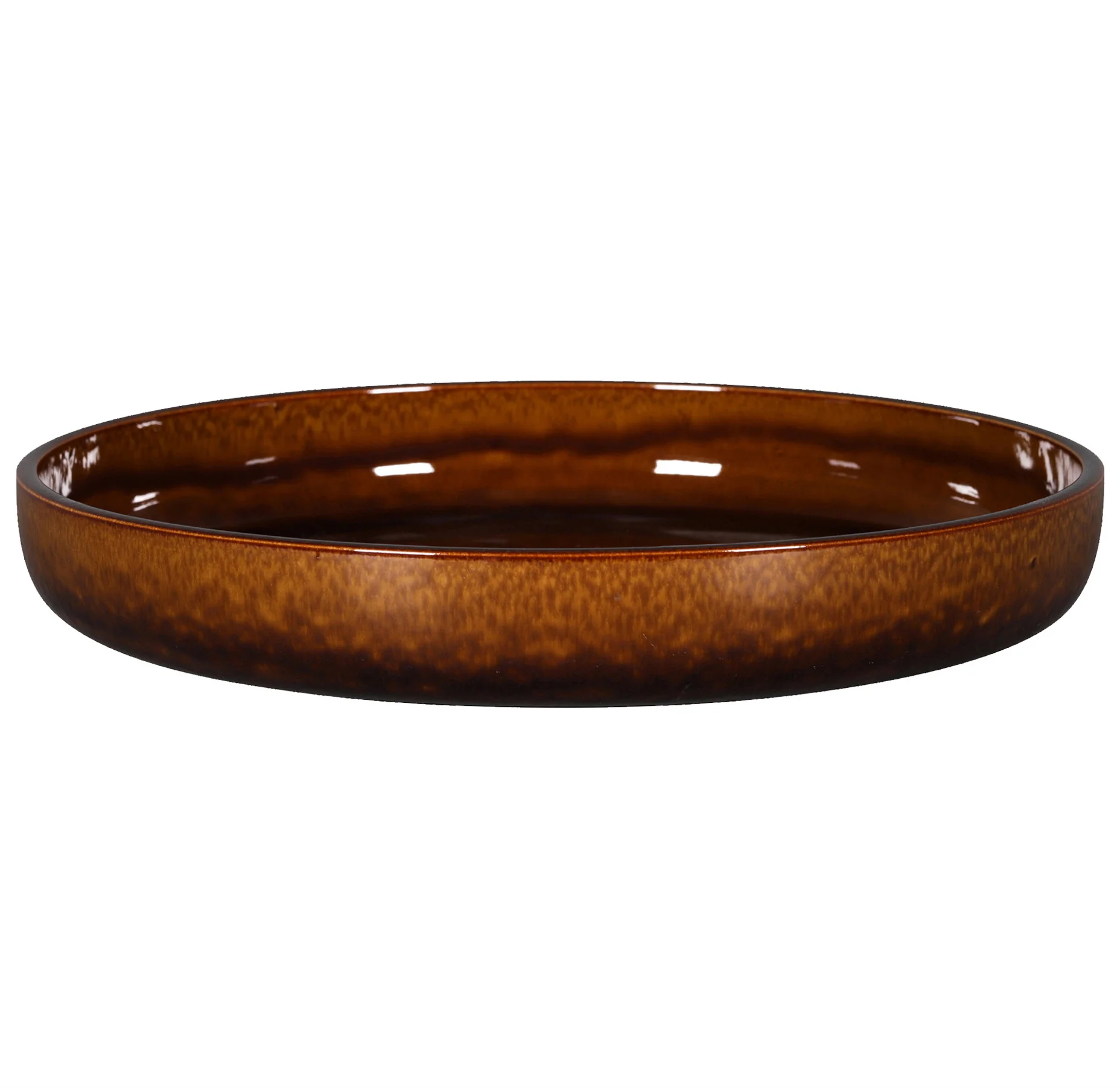 EASE RAKSTONE Talerz głęboki 29,5 cm bursztynowy / RAK PORCELAIN