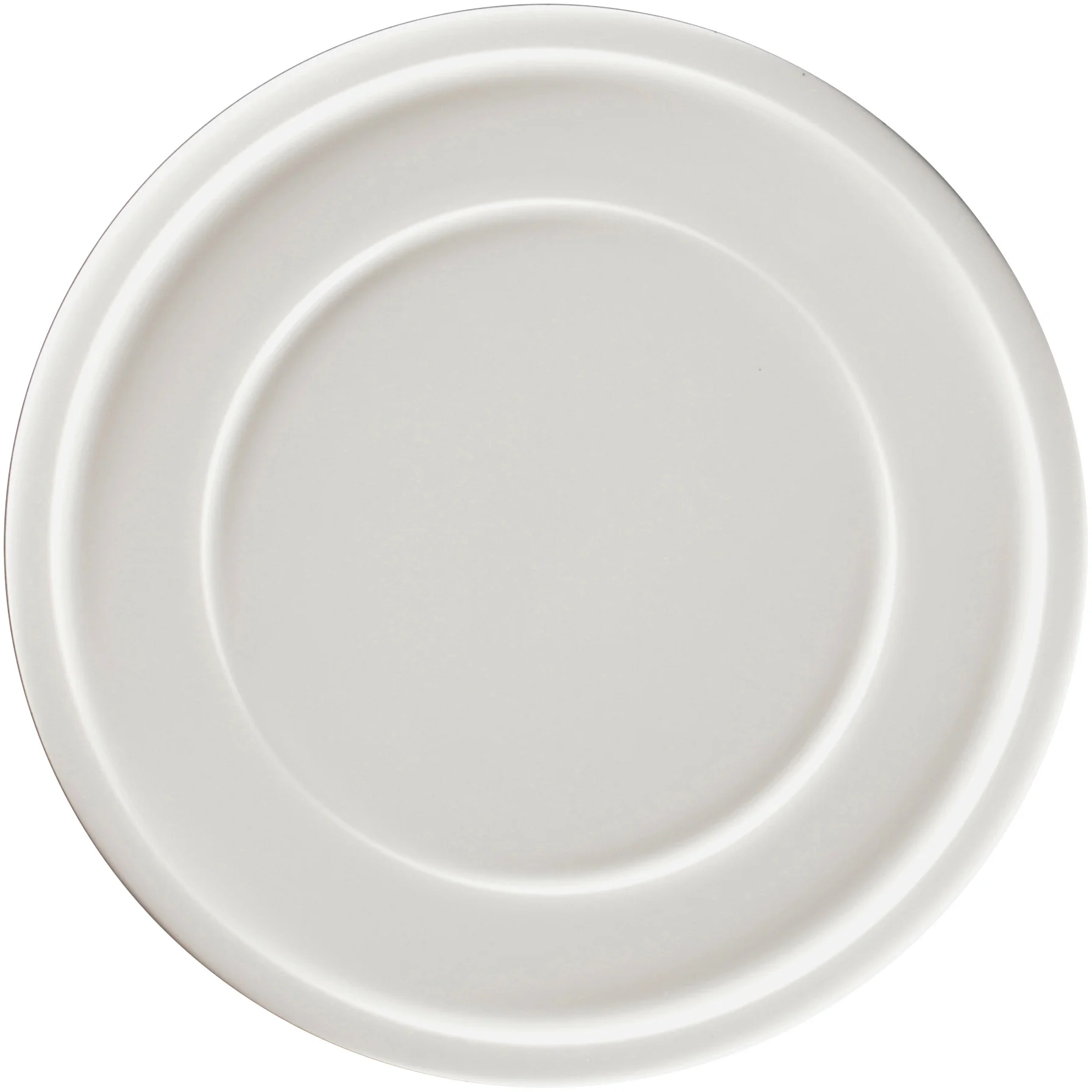 EASE RAKSTONE Talerz płaski 24 cm biały / RAK PORCELAIN