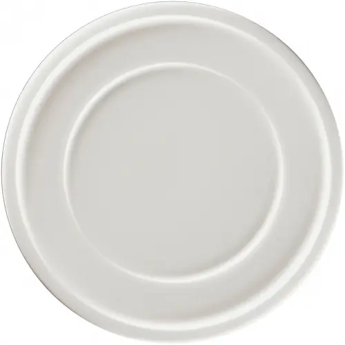 EASE RAKSTONE Talerz płaski 24 cm biały / RAK PORCELAIN