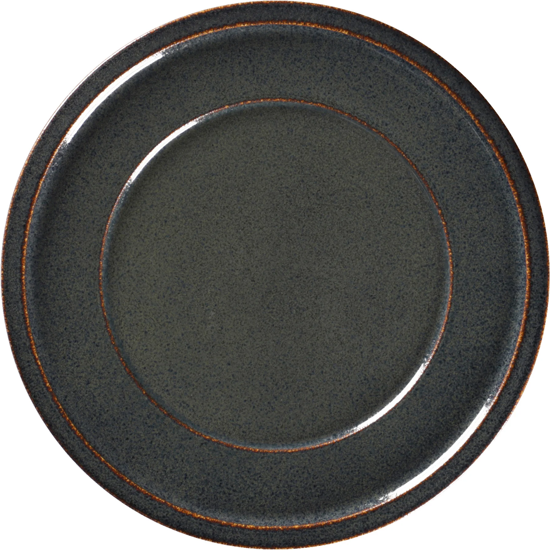 EASE RAKSTONE Talerz płaski 24 cm wulkaniczny / RAK PORCELAIN