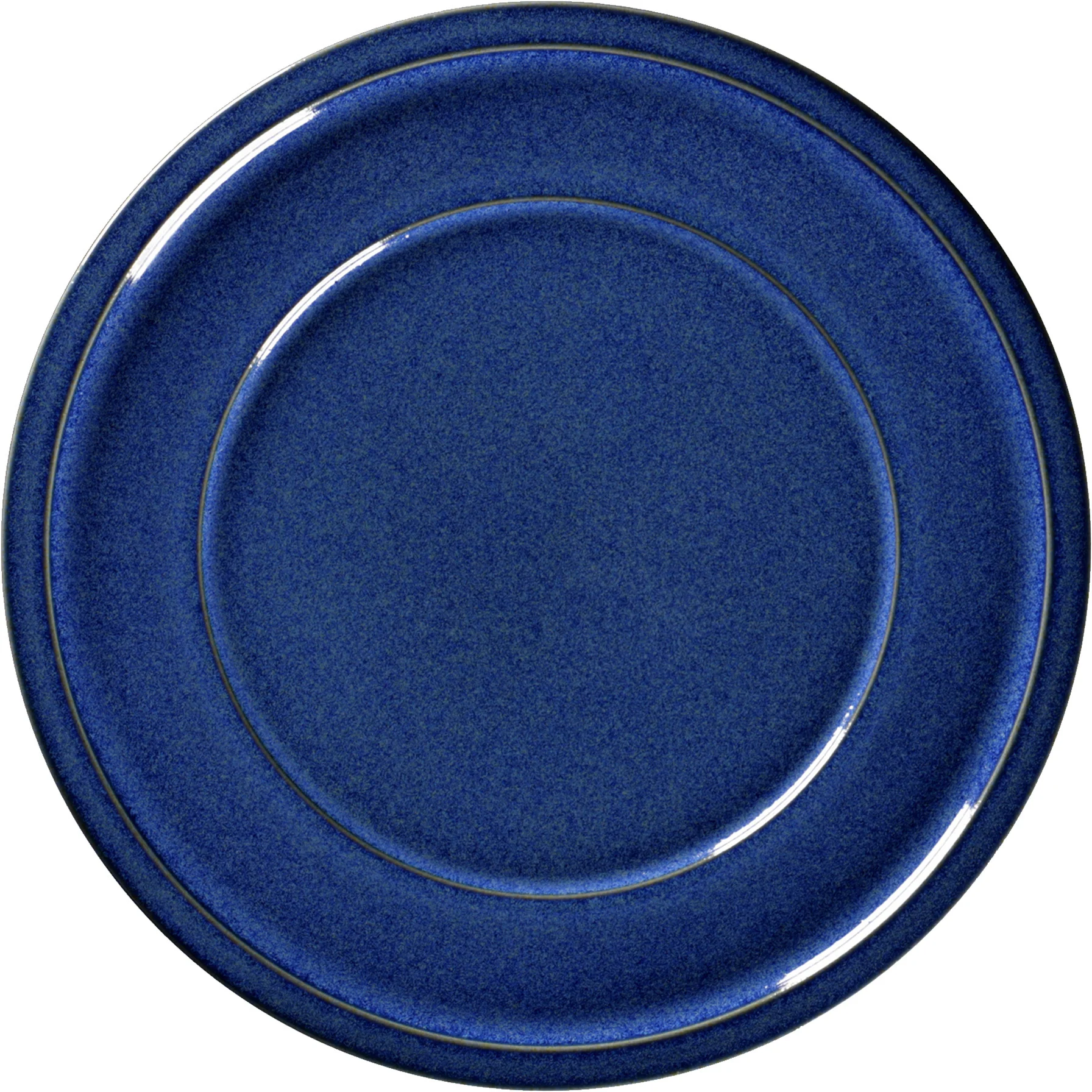 EASE RAKSTONE Talerz płaski 24 cm kobaltowy / RAK PORCELAIN
