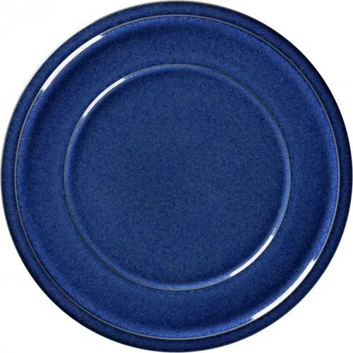 EASE RAKSTONE Talerz płaski 24 cm kobaltowy / RAK PORCELAIN