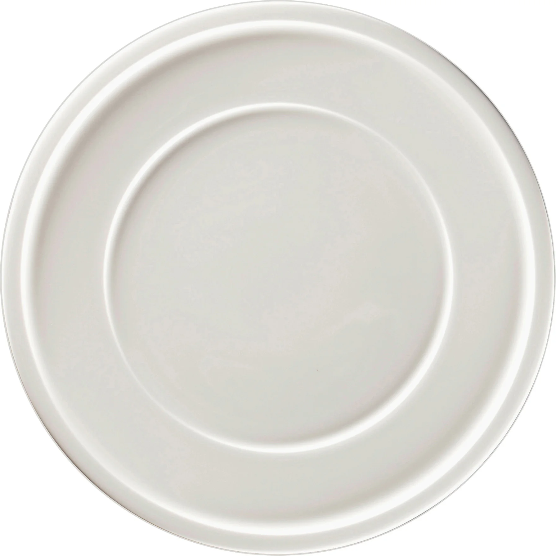 EASE RAKSTONE Talerz płaski 28 cm biały / RAK PORCELAIN