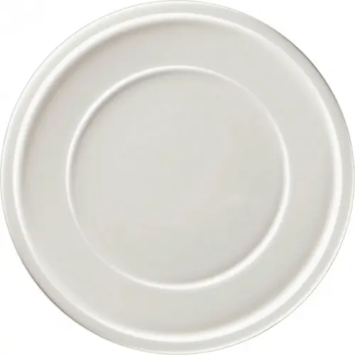 EASE RAKSTONE Talerz płaski 28 cm biały / RAK PORCELAIN