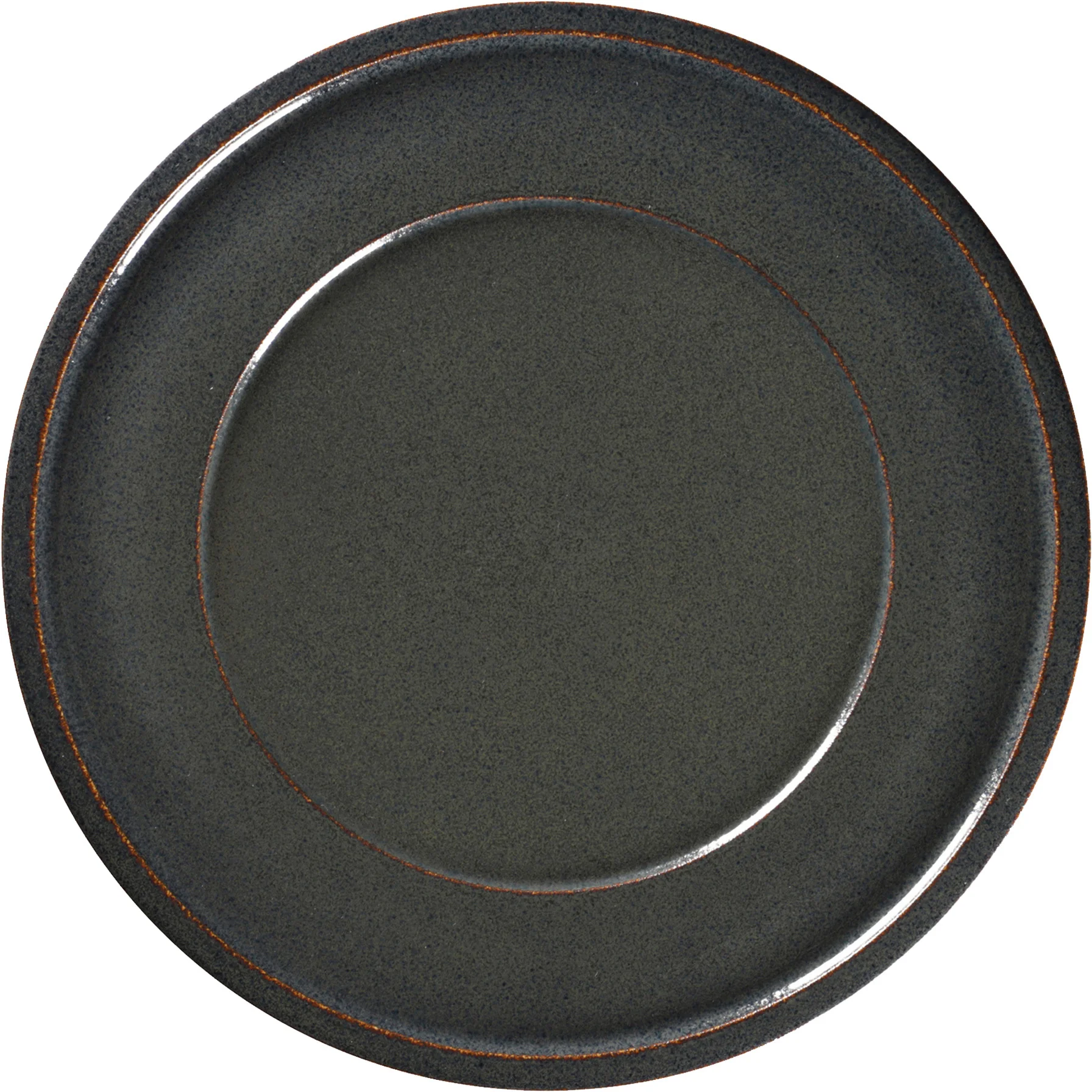 EASE RAKSTONE Talerz płaski 28 cm wulkaniczny / RAK PORCELAIN