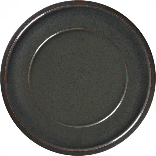 EASE RAKSTONE Talerz płaski 28 cm wulkaniczny / RAK PORCELAIN
