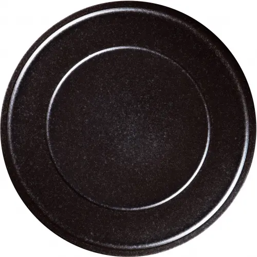 EASE RAKSTONE Talerz płaski 28 cm czarny / RAK PORCELAIN