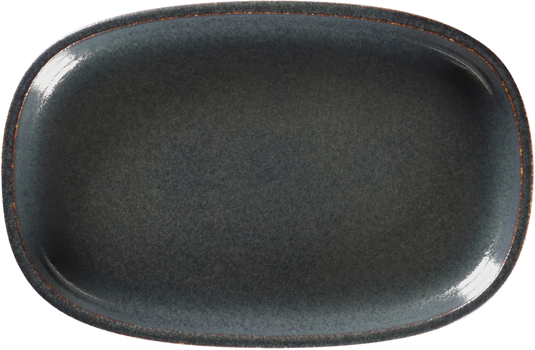 EASE RAKSTONE Półmisek 23x15 cm wulkaniczny / RAK PORCELAIN