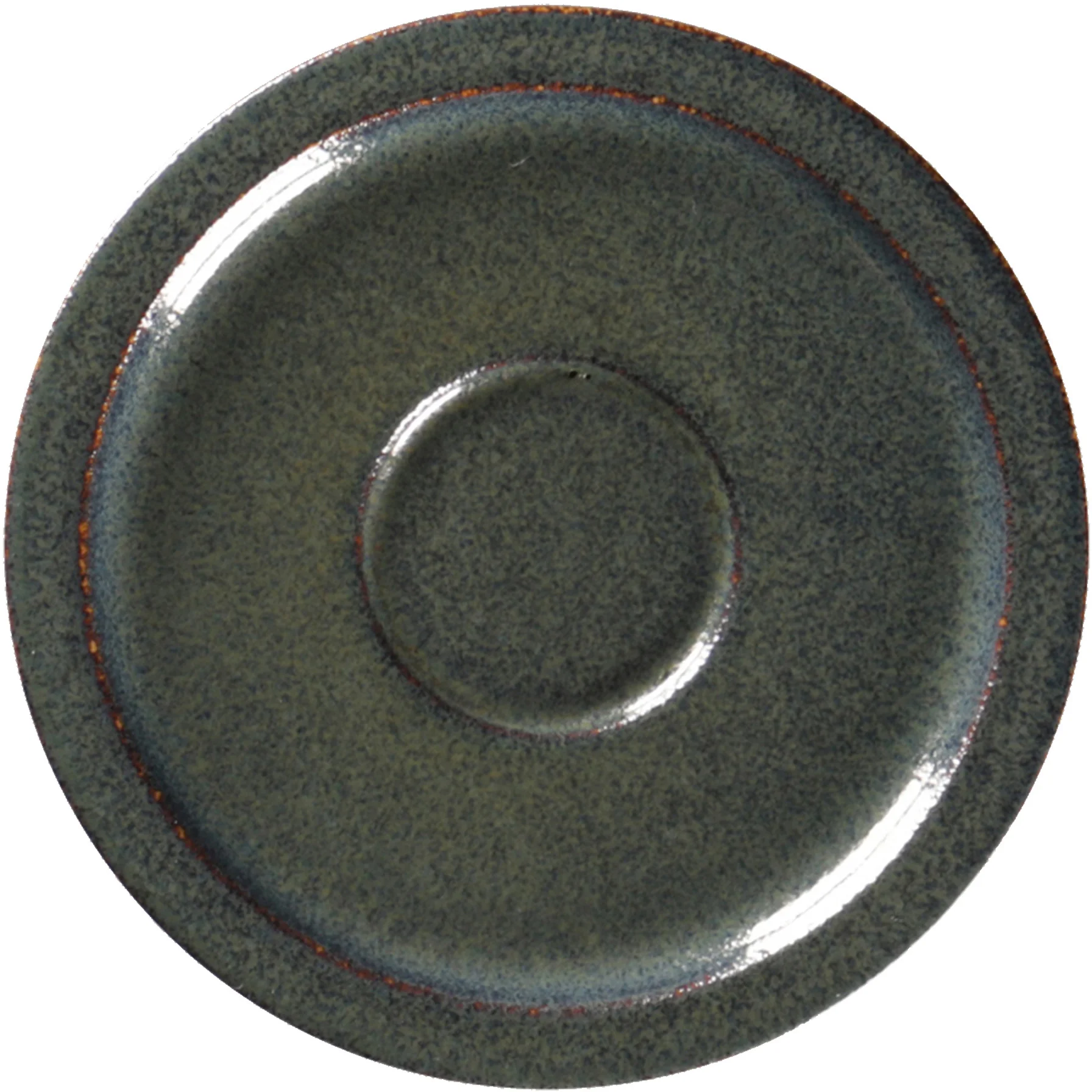 EASE RAKSTONE Spodek do espresso 13 cm wulkaniczny / RAK PORCELAIN