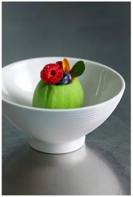 EVOLUTION Miska okrągła 280 ml biała / RAK PORCELAIN
