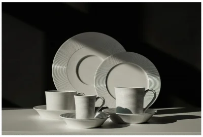 EVOLUTION Filiżanka śniadaniowa 300 ml biała / RAK PORCELAIN