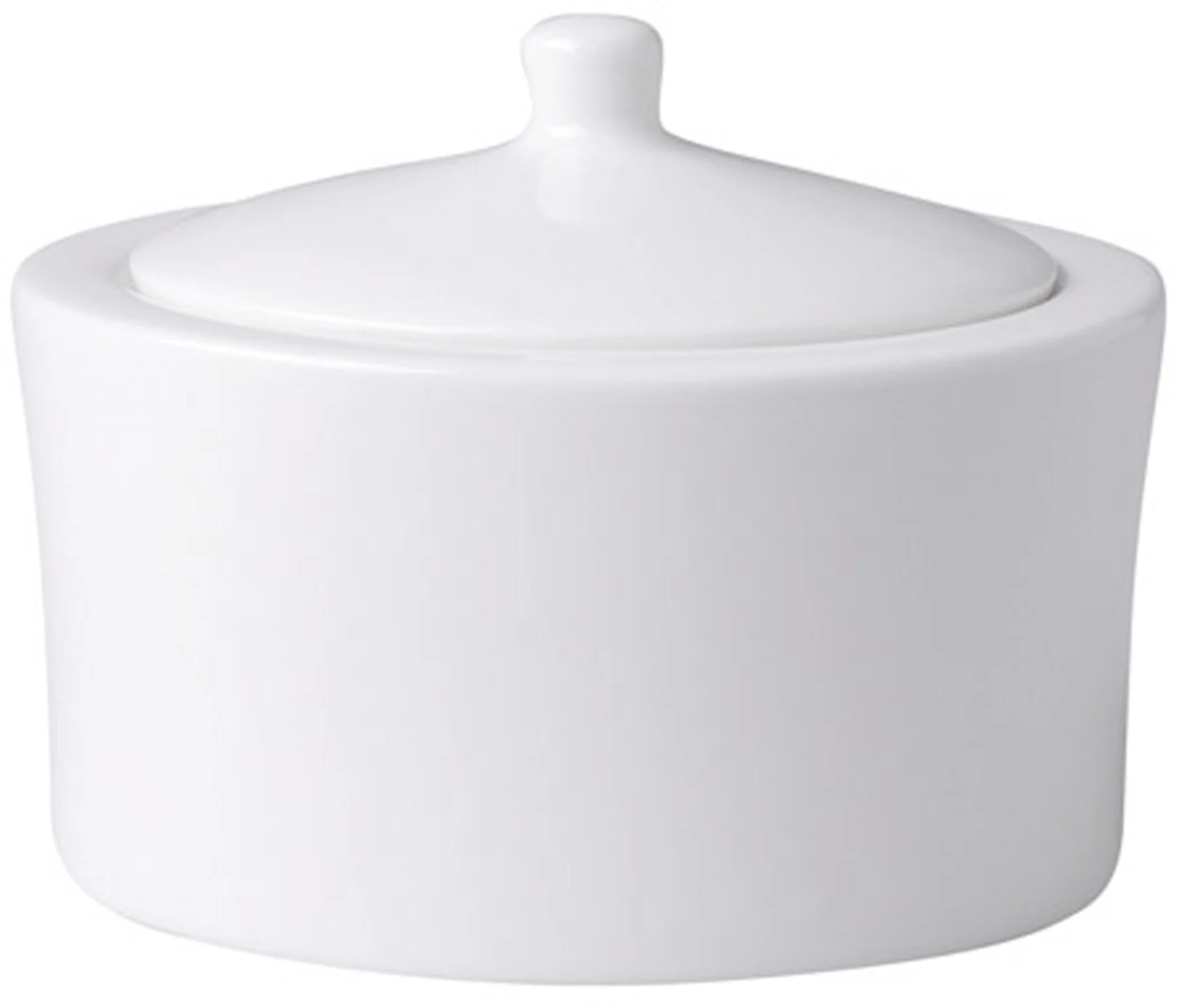 FINE DINE Cukiernica z pokrywką 220 ml / RAK PORCELAIN