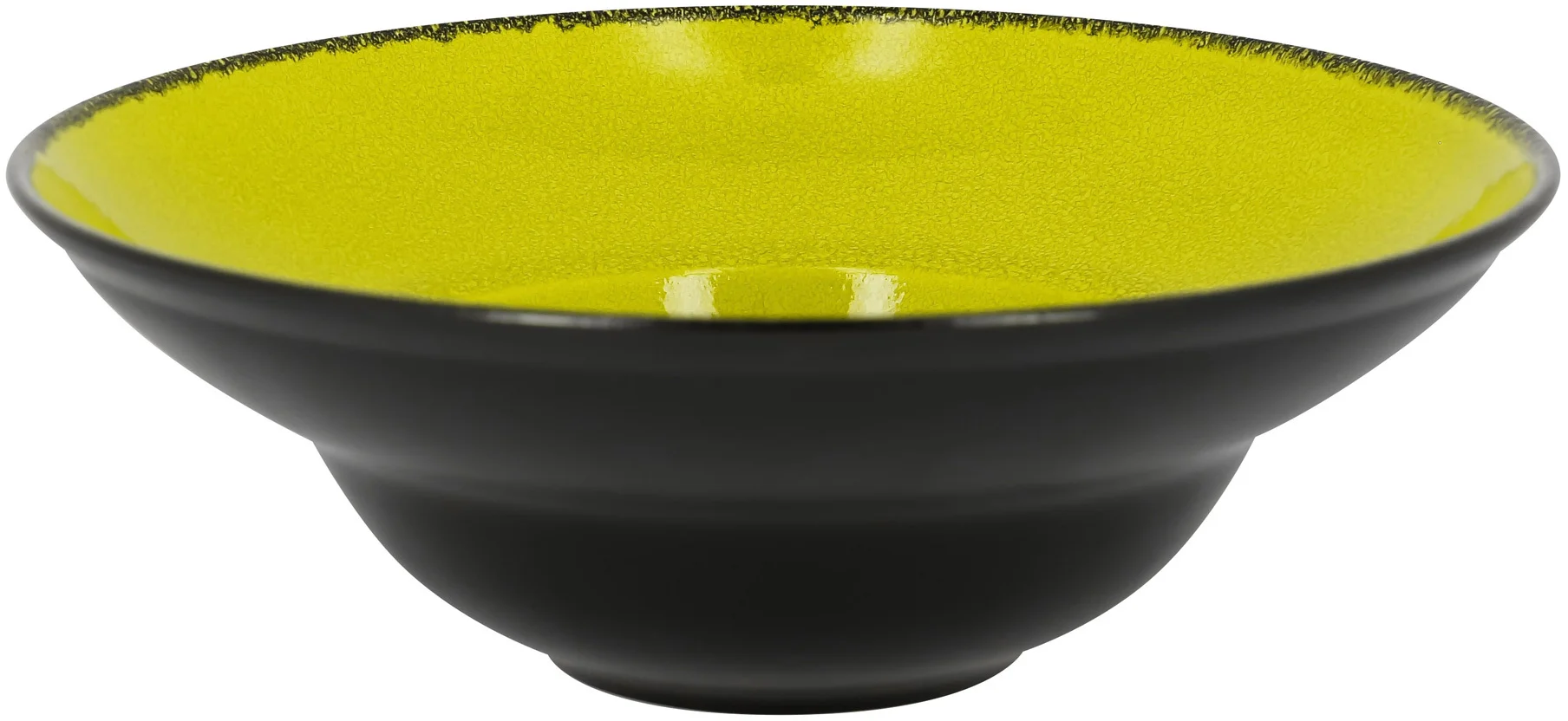 FIRE Talerz głęboki, okrągły 26 cm zielony / RAK PORCELAIN