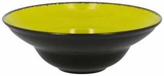FIRE Talerz głęboki, okrągły 26 cm zielony / RAK PORCELAIN