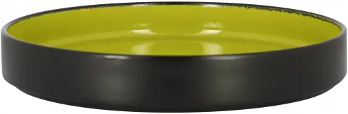 FIRE Talerz głęboki, okrągły 27 cm zielony / RAK PORCELAIN