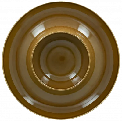 SUGGESTIONS Talerz okrągły 29,5 cm, brązowy Ashore / RAK PORCELAIN