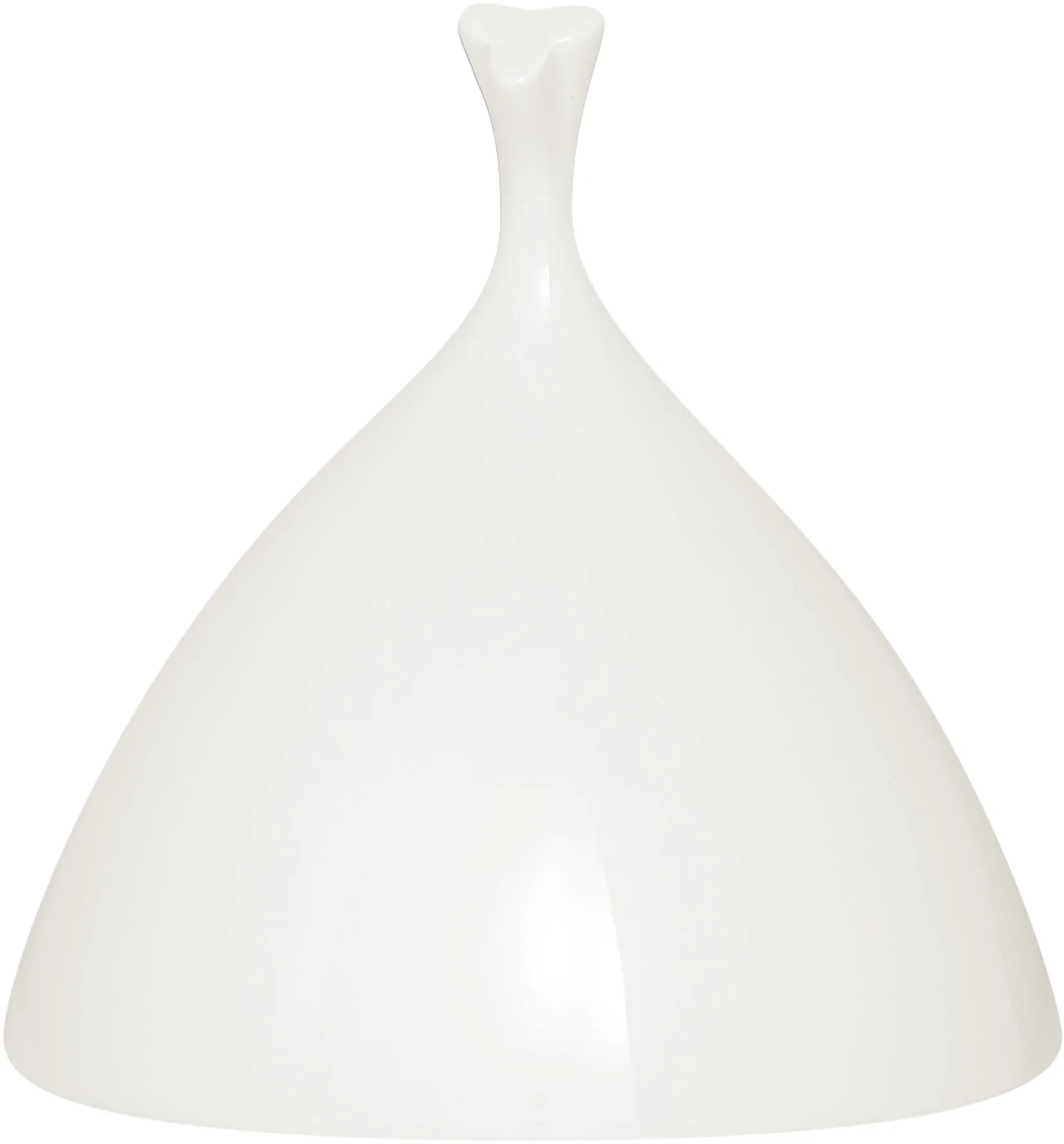 HIDE Pokrywa 18 cm kremowa / RAK PORCELAIN