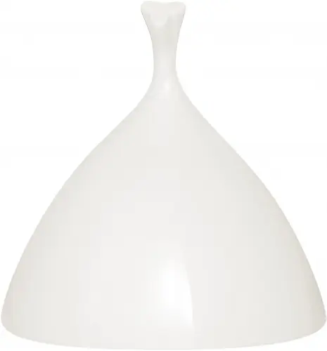 HIDE Pokrywa 18 cm kremowa / RAK PORCELAIN