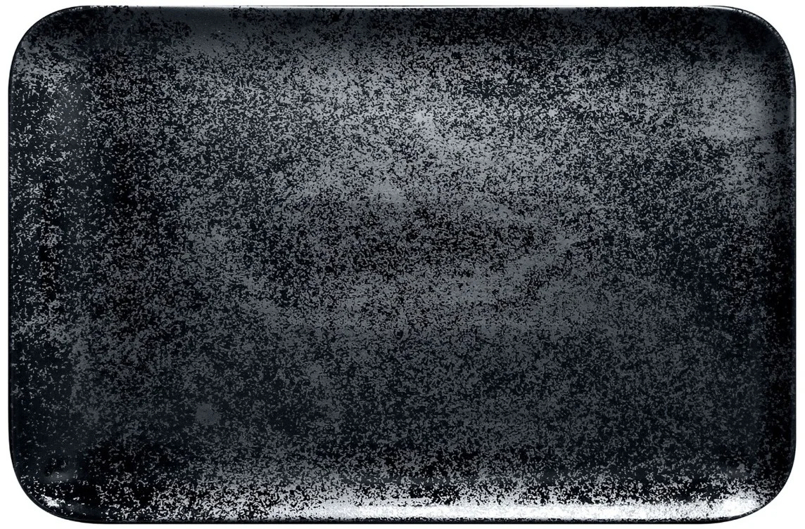 KARBON Talerz prostokątny 33 x 22 cm / RAK PORCELAIN