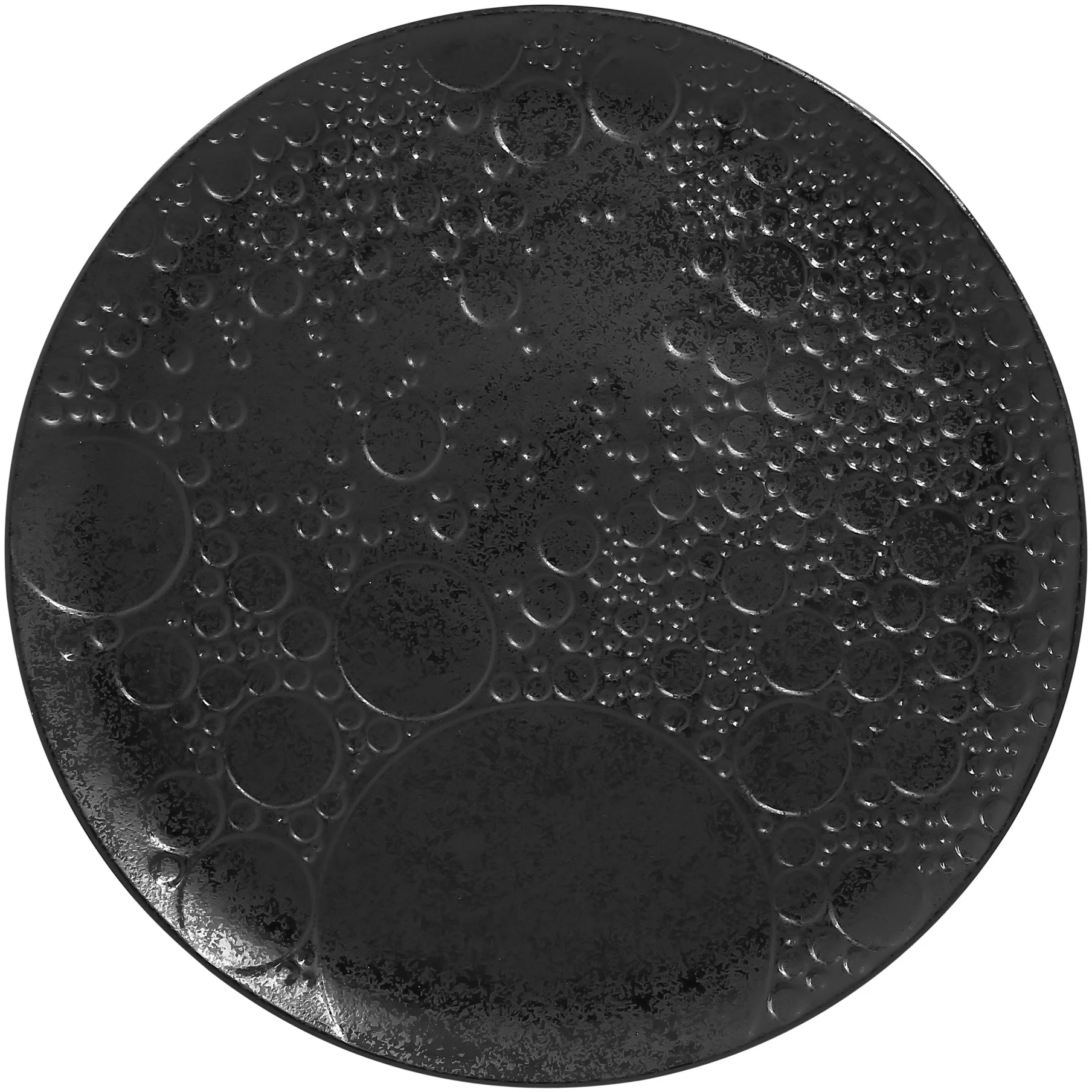 SUGGESTIONS Talerz płaski 30 cm, czarny / RAK PORCELAIN