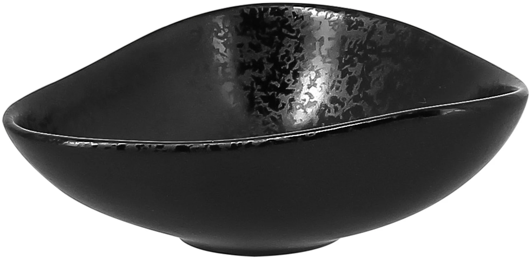 SUGGESTIONS Miseczka 10 x 9 cm 80 ml, czarna Shaped / RAK PORCELAIN