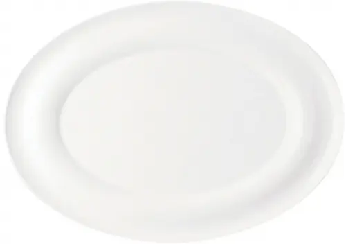 LYRA Talerz płaski owalny 22 x 15,5 cm / RAK PORCELAIN