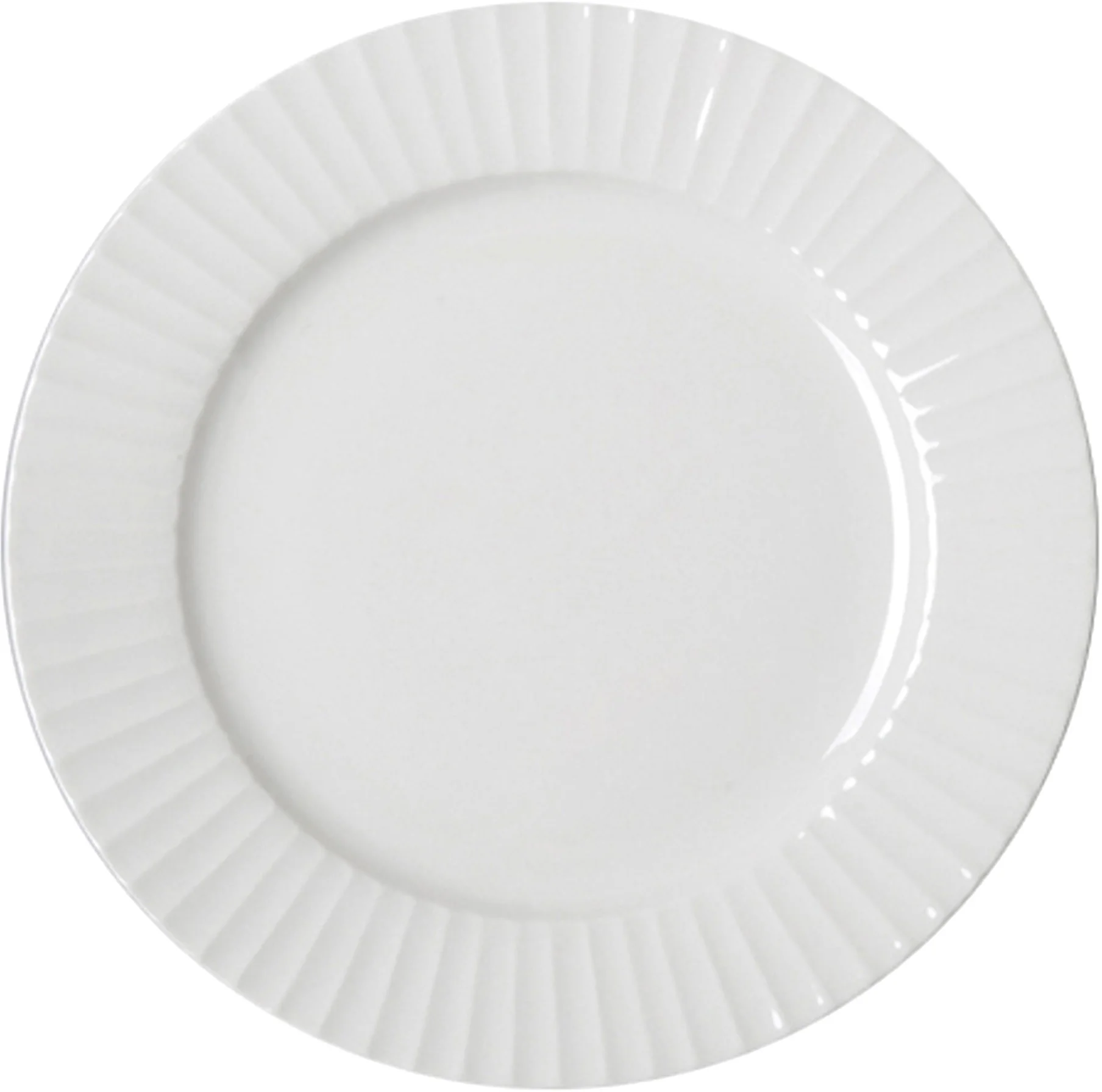 METROPOLIS Talerz płaski 21 cm biały / RAK PORCELAIN