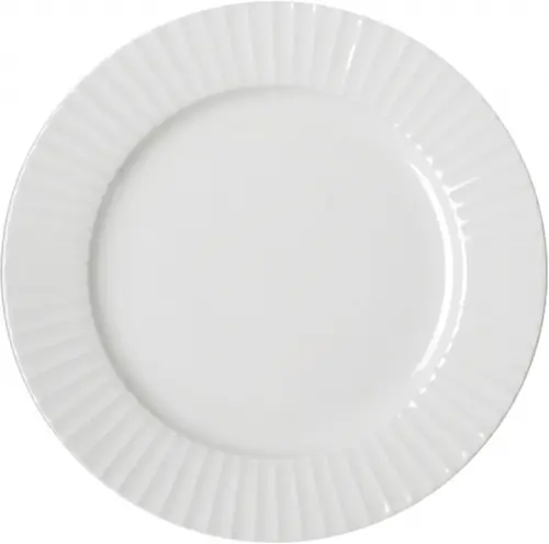 METROPOLIS Talerz płaski 21 cm biały / RAK PORCELAIN