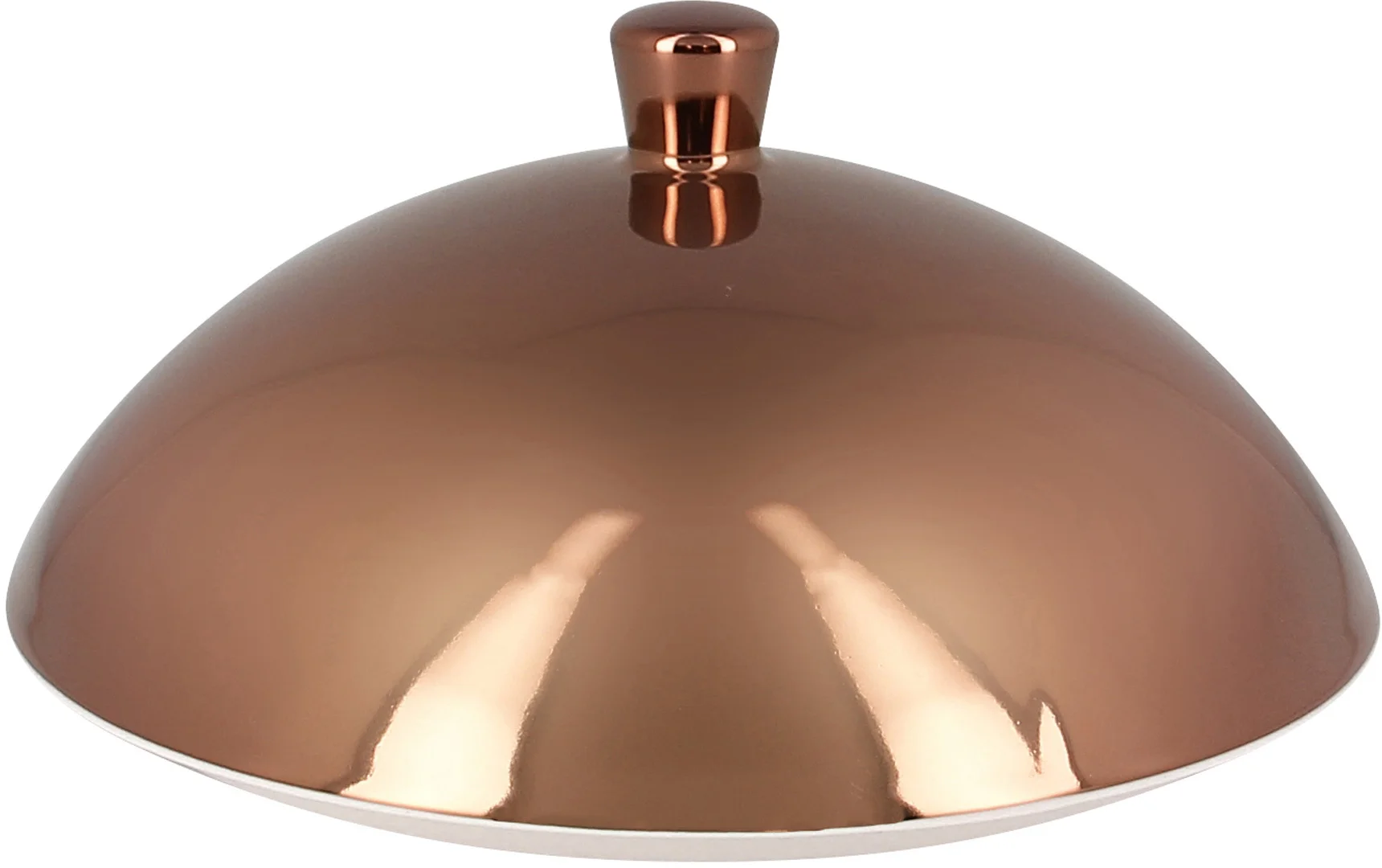 METALFUSION Pokrywka brązowa 13,6 cm / RAK PORCELAIN