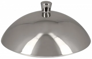 METALFUSION Pokrywka srebrna 15,5 cm / RAK PORCELAIN