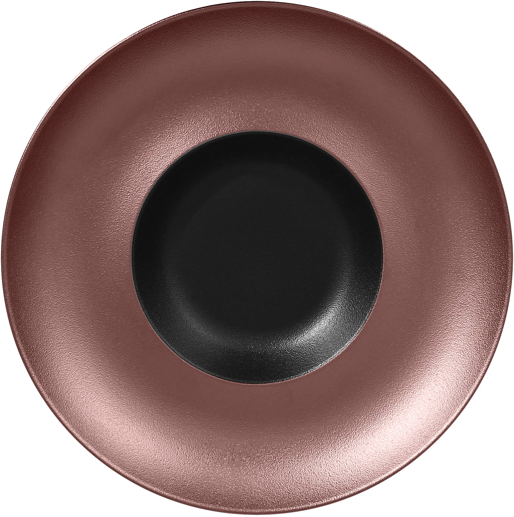 METALFUSION Talerz głęboki gourmet brązowy 29 cm / RAK PORCELAIN