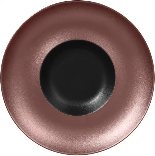 METALFUSION Talerz głęboki gourmet brązowy 29 cm / RAK PORCELAIN
