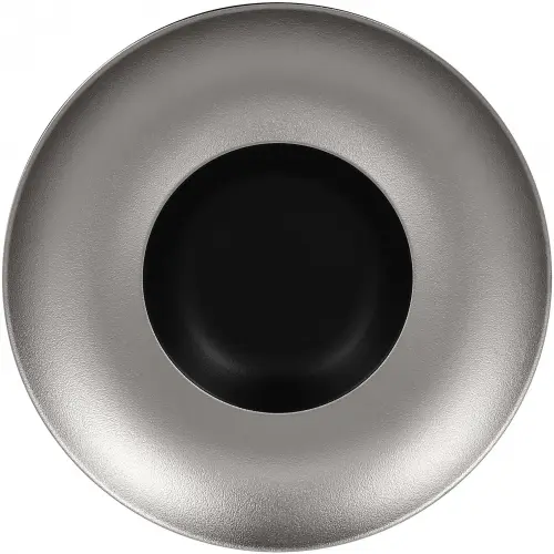 METALFUSION Talerz głęboki gourmet srebrny 29 cm / RAK PORCELAIN