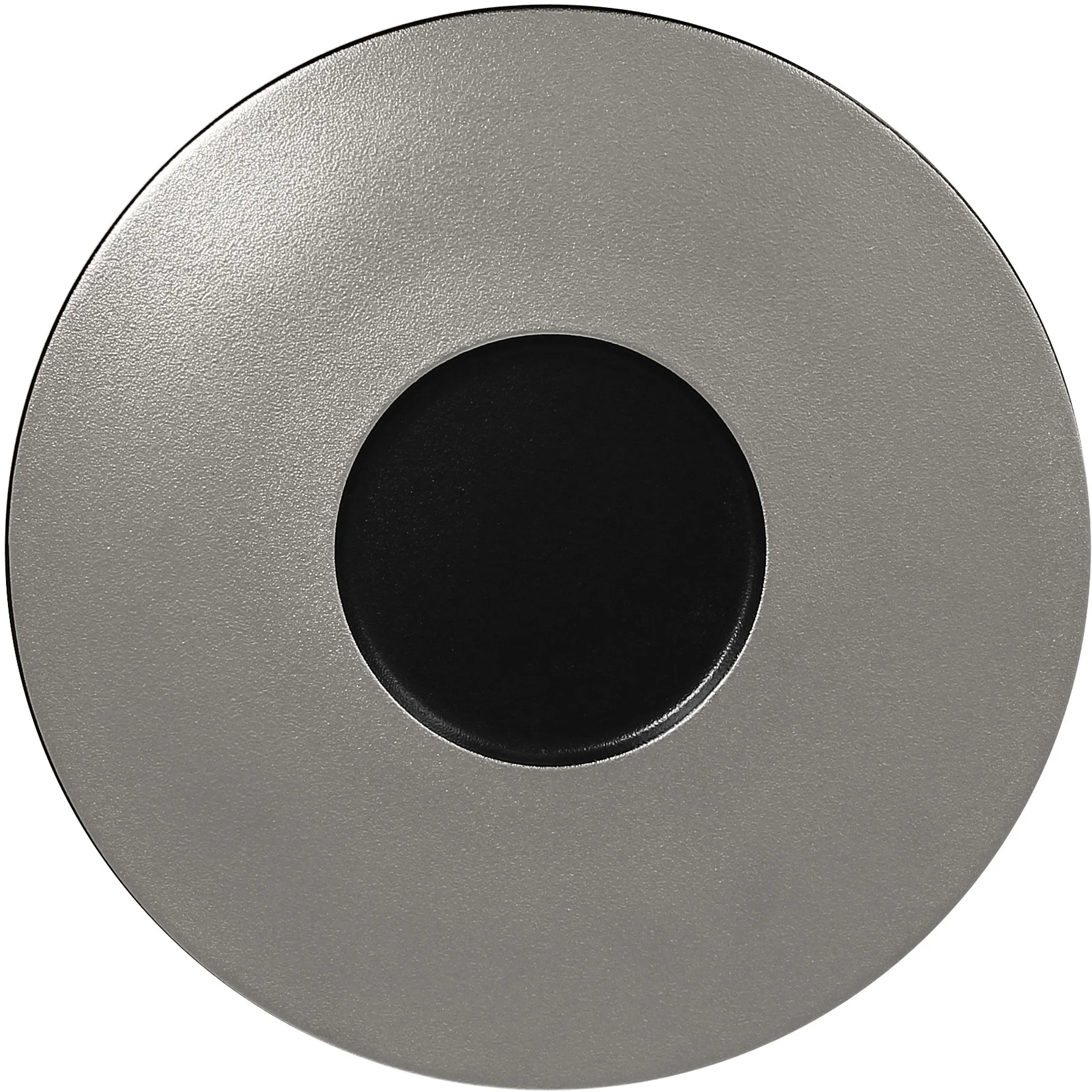 METALFUSION Talerz płaski gourmet srebrny 29 cm / RAK PORCELAIN