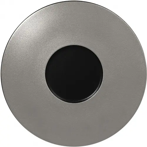 METALFUSION Talerz płaski gourmet srebrny 29 cm / RAK PORCELAIN