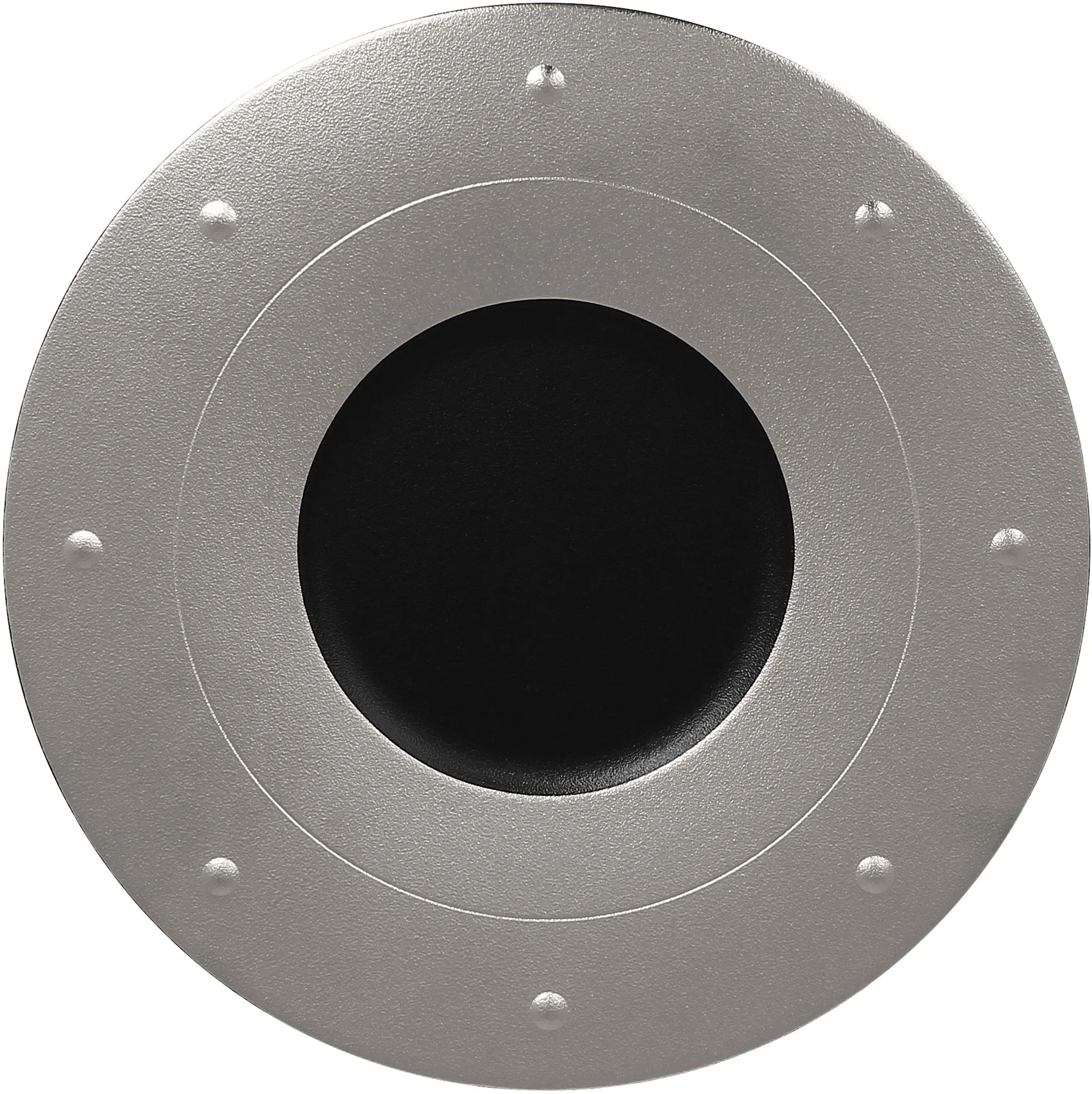 METALFUSION Talerz płaski zdobiony srebrny 31 cm / RAK PORCELAIN