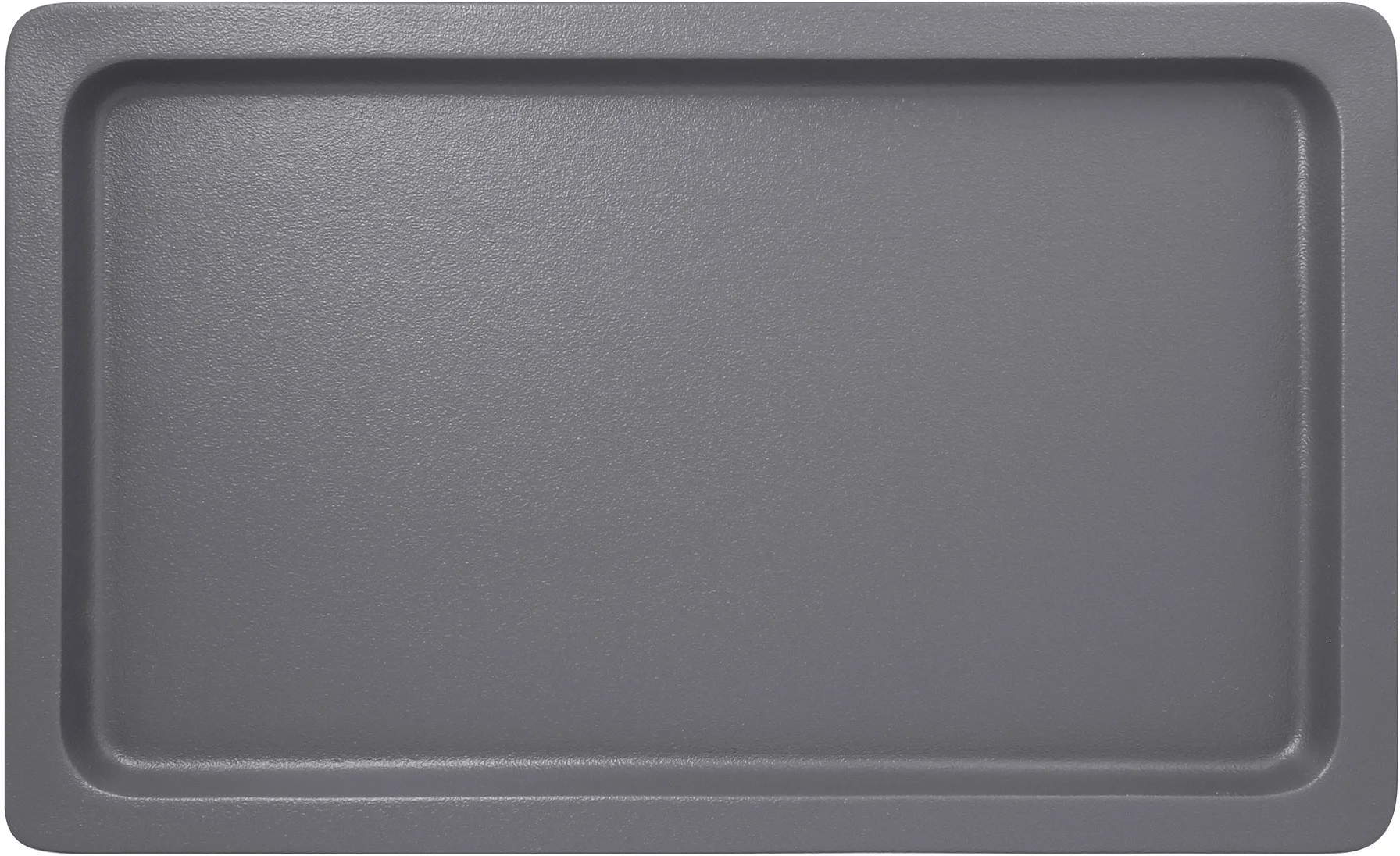 NEOFUSION Pojemnik GN 1/1 wys. 2,2 cm z porcelany szary mat / RAK PORCELAIN