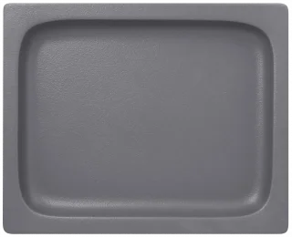 NEOFUSION Pojemnik GN 1/2 wys. 2,2 cm z porcelany szary mat / RAK PORCELAIN