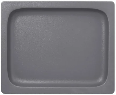 NEOFUSION Pojemnik GN 1/2 wys. 2,2 cm z porcelany szary mat / RAK PORCELAIN