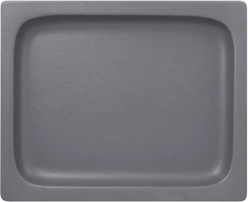 NEOFUSION Pojemnik GN 1/2 wys. 2,2 cm z porcelany szary mat / RAK PORCELAIN