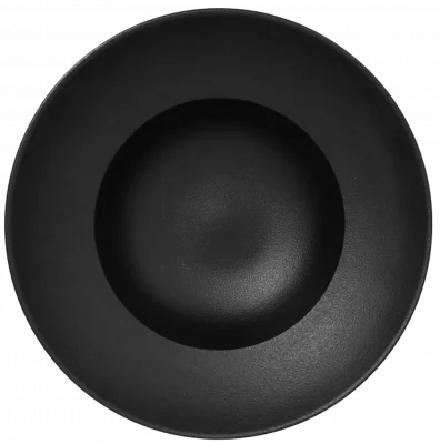NEOFUSION Talerz głęboki Volcano 23 cm czarny / RAK PORCELAIN