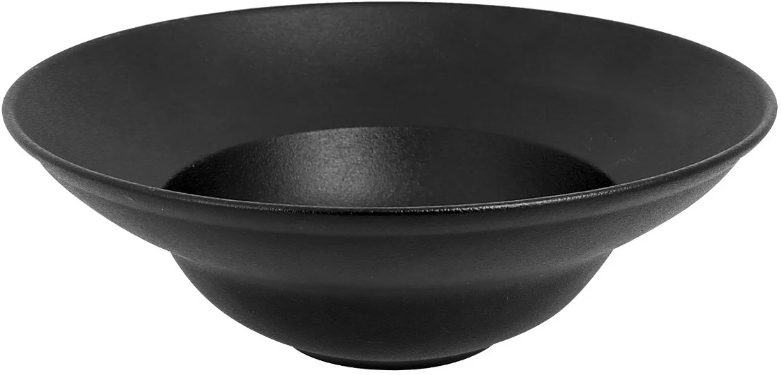 NEOFUSION Talerz głęboki Volcano 26 cm czarny / RAK PORCELAIN